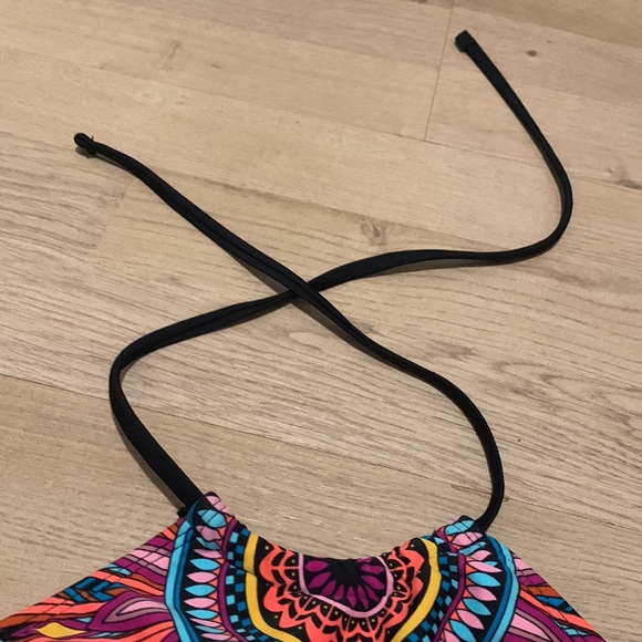 NWT Colorful Mandala halter swim top - Picture 6 of 9